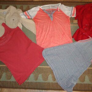 Lot of 5 Various Tops Size S